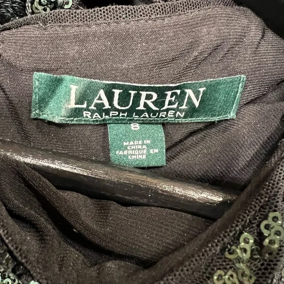 Lauren Ralph Lauren beautiful holiday dress/Christmas party dress/holiday party. - Picture 3 of 5